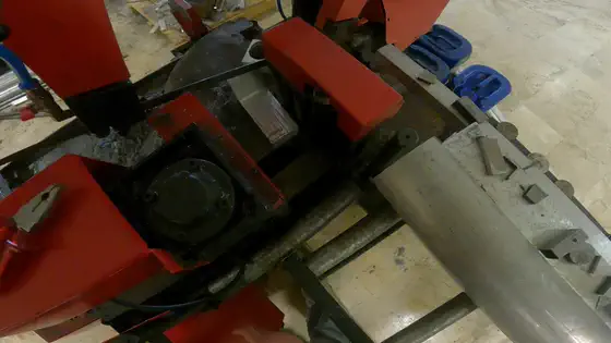 Band saw, up close