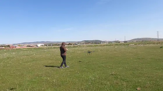 Walking back to the aircraft