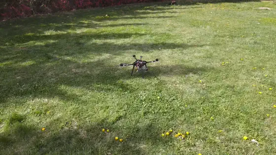Low pass over campus